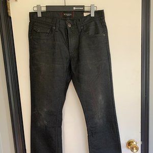 Men's Guess Jeans Black Denim Relaxed Straight W31